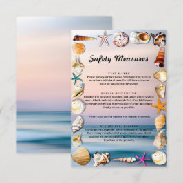 トロピカル サンディ ビーチ アンド シェルズ 安全対策 エンクロージャーカード