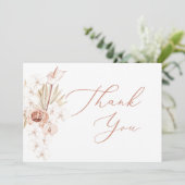 トロピカル シック アンスリウム サンキューカード (スタンド正面)