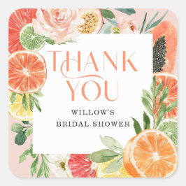 トロピカル シトラス サンクス フェイバー ステッカー