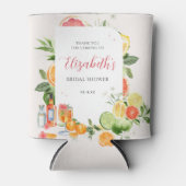 トロピカル・シトラス・ブライダルシャワー 缶クーラー (正面)