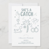 トロピカル シーズ ア キャッチ セレブレーション 招待状 (正面)