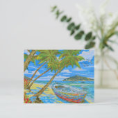 トロピカル シーン 2 ポストカード (スタンド正面)