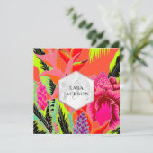 トロピカル/ジンジャー/ココナッツ/ティ 招待状 (スタンド正面)