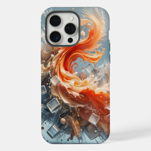 トロピカル スプラッシュ iPhoneケース (裏面)