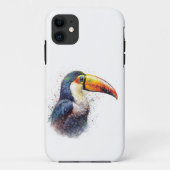 トロピカル・スプレンダー・オオハシ Case-Mate iPhoneケース (裏面)