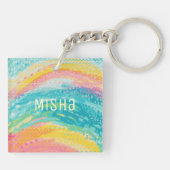 トロピカル タイド プールの夢 キーホルダー (裏面)