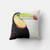 トロピカル・トゥカン・バード クッション (裏面)