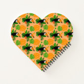 トロピカル トゥカン 鳥 シームレス パターン ノートブック (裏面)