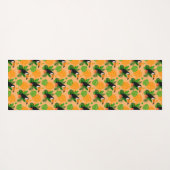 トロピカル トゥカン 鳥 シームレス パターン ヨガマット (裏面(横))