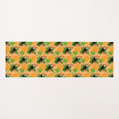 トロピカル トゥカン 鳥 シームレス パターン ヨガマット (正面(横))