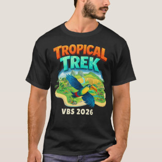 トロピカル・トレックVBS 2026 アイランド・バード Tシャツ