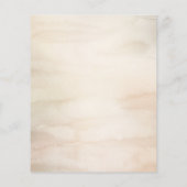 トロピカル ドライ パームリーフ メニュー (裏面)