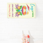 トロピカル ドリンク クルーズ ヴィブス クルーズ ドア マーカー 横断幕 (インサイチュ)