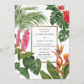 トロピカル・ドリーム 招待状 (正面/裏面)