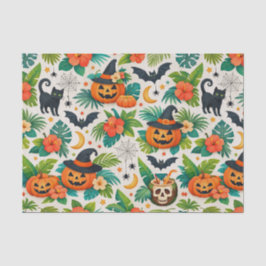 トロピカル ハロウィン パンプキン 薄葉紙