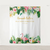 トロピカル バチェロレッテ 背景, フォトブース プロップ タペストリー (正面)