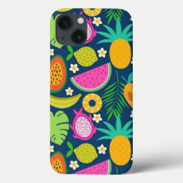 トロピカル パイナップル バナナ スイカ フルーツ iPhone 13ケース