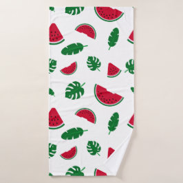 トロピカル パターン, スイカ パターン, さわやかな海 バスタオル