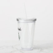 トロピカル パーソナライズ アクリルタンブラー (左)