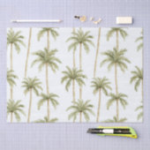 トロピカル パーム ツリー ウェディング 薄葉紙 (クラフト)
