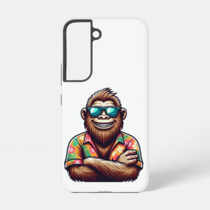 トロピカル ビーチのイエティ・ビッグフット SAMSUNG GALAXY S22ケース