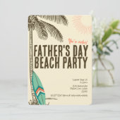 トロピカル ファザーズデー ビーチパーティー 招待状 (スタンド正面)