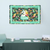 トロピカル・ファン：完璧な２歳の誕生日をお祝いしよう 横断幕 (トレードショー)