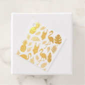 トロピカル フォイル ブライズメイド パーティー ファベタグ フェイバータグ (箱)