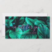 トロピカル・フォリア・ピンク・スクリプトギフト券 (正面)