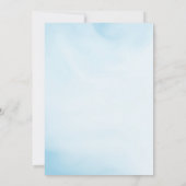 トロピカル フラミンゴ プールパーティー 誕生日 招待状 (裏面)