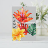 トロピカル フラワル 出欠カード (スタンド正面)