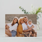 トロピカル フラワーズ フォト 箔シーズンカード (立ち正面)