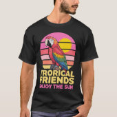 トロピカル フレンズ サークル Tシャツ (正面)