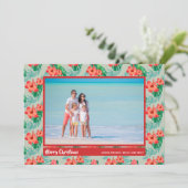 トロピカル フローラル クリスマス フォト (スタンド正面)