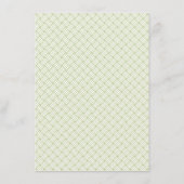 トロピカル フローラル ビーチ ウェディングの詳細 エンクロージャーカード (裏面)