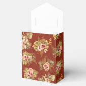 トロピカル フローラル ヴィンテージ ブライダル シャワー フェイバーボックス (オープン)