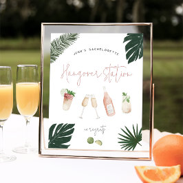 トロピカル ブライズテイル パーティー 二日酔い ステーション サイン