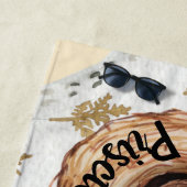 トロピカル ブライズメイド パーティー ビーチ タオル (インサイチュ)