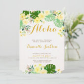 トロピカル ブライダルシャワー 招待状 (スタンド正面)