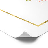 トロピカル ブライダル シャワー ウェルカム サイン (角)