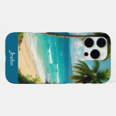 トロピカル・ブリス iPhoneケース (裏面横)