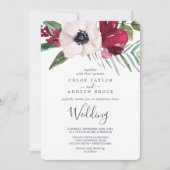 トロピカル ブリーズ ウェディング 招待状 (正面)