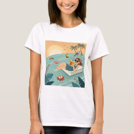 トロピカル・ページ・ターナー・ムード Tシャツ