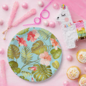 トロピカル ペーパープレート (パーティー)