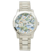 トロピカル メディテレーニア 腕時計 (正面)