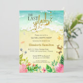 トロピカル ラストスプラッシュ ブライズメイドパーティー 招待状 (スタンド正面)