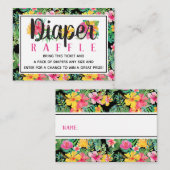 トロピカル ルアウ おむつくじチケット, BOHO エンクロージャーカード (正面/裏面)