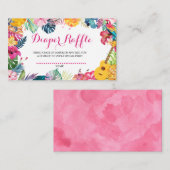 トロピカル ルアウ おむつくじ 封入カード エンクロージャーカード (正面/裏面)