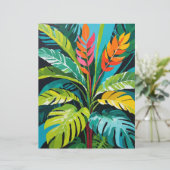 トロピカル ヴァイブス スクラップブッキング ペーパー (スタンド正面)