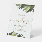 トロピカル 何個のキャンディーが瓶に入っていますか サイン (正面)